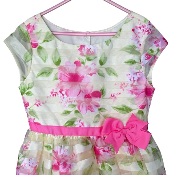 Jona Michelle Yellow Floral Dress 7 - Picture 3 of 12